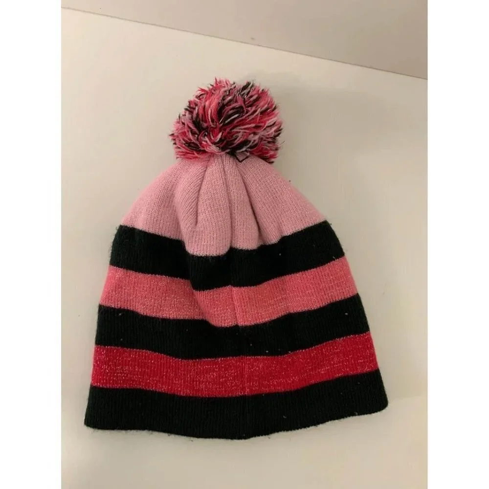 Nike Girls Ski Cap Winter Hat Beenie Pink